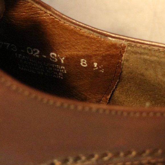 Brassboot Mens 8 1/2 Brown Dress Shoe main image 7